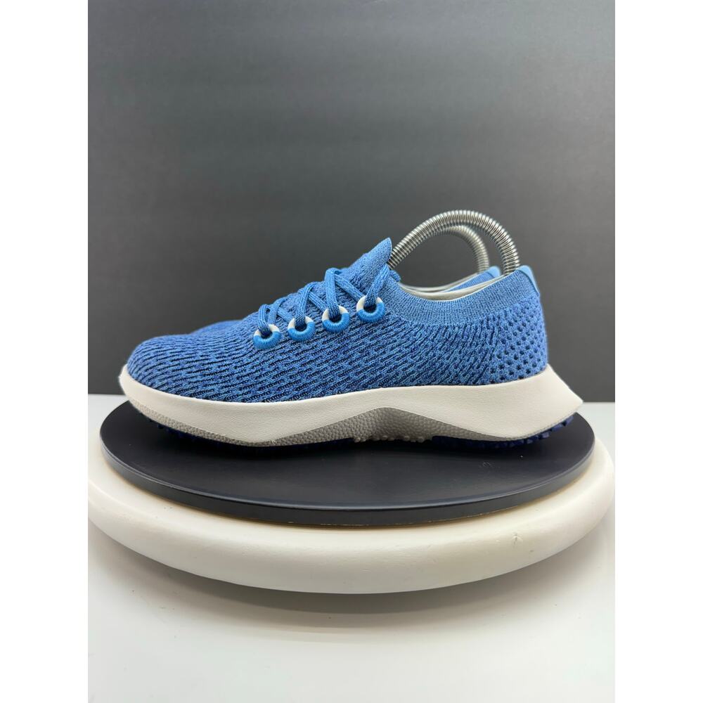 Allbirds Tree‎ Dasher 2 Womens Size 7.5 Buoyant Blue Knit Wool Running Shoes